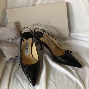 Jimmy Choo sling back shoes